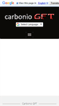 Mobile Screenshot of carboniogft.com